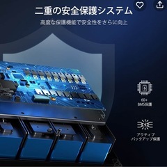 レノジー　ヒート機能付き　12V 200Ah Pro ×2の画像