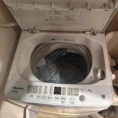 Hisense製の6キロモデル（HWT-60H）の画像