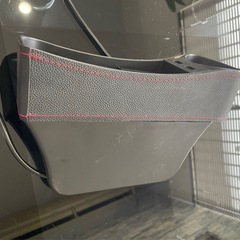 シートサイドポケット サイドホルダー　ドリンクホルダー レザー USBポート付の画像