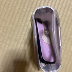 セリーヌ　ミニバッグとハンカチ　水色の画像