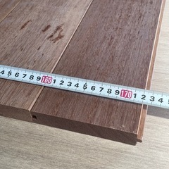 アピトン材フローリングmini　1セットの画像