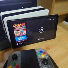 ニンテンドースイッチ 有機EL ホワイト→クリアカラーの画像