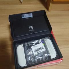 ニンテンドースイッチ 有機EL ホワイト→クリアカラーの画像
