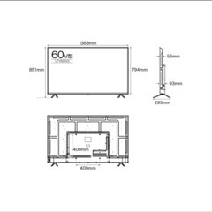 【訳あり】プロメテウス　60インチ　4Kテレビの画像