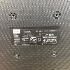 TCL32型液晶テレビ:2020年製【リサイクルフカツ岡崎倉庫店】250725NA-43の画像