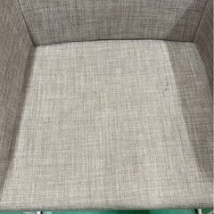 【美品】2脚セット！布張りのモダンデザインチェア　【IG072 ym】　の画像