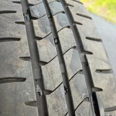 ブリジストン155/65R14 23年バリ山の画像