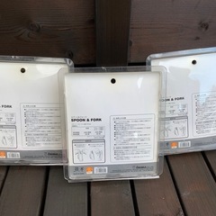 新品•未使用　RODY スプーン＆フォーク　3点セットの画像