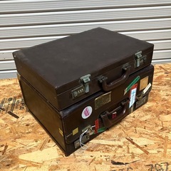 ヴィンテージ トランクケース アタッシュケースの画像