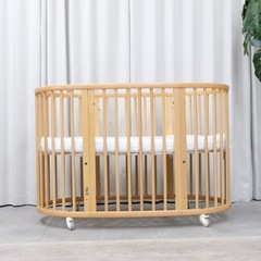 KG-19【新入荷　リサイクル品】ストッケ　スリーピーベッドセット　ナチュラルの画像