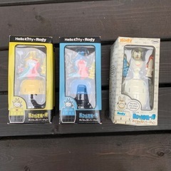 ハローキティ×RODY 黒ひげ危機一発　ダイキャストバージョン　3個セットの画像