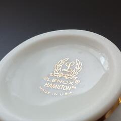 バラ売り可 90年代 LENOX HAMILTON カップ&ソーサー おまけ小皿の画像