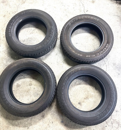 ジムニーなどに　溝あり良品　175/80R16 タイヤ4本セット