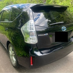 プリウスα PRIUS アルファ　5人乗り　車検付き　話早い人の画像