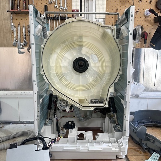 完全分解洗浄済み Panasonic ドラム式洗濯機 キューブル NA-VG710L