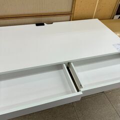 ★リユースのサカイ高崎店★TJ12312  机 白 H72×D60×W120 クリーニング済みの画像