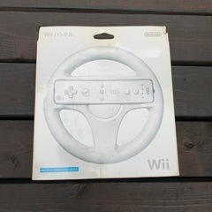 未使用品　
Wii ハンドル Nintendo　　の画像