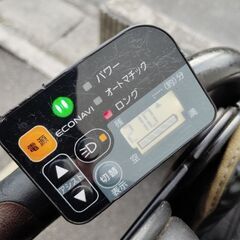 整備済み⭕️7月28日夜、都内場所により、無料配送🙂🍀整備済み配送⭕️見やすいモニター🌸最長49km210分キロ パナソニック電動自転車 の画像