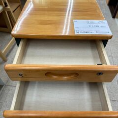 ★リユースのサカイ高崎店★TJ12313  袖机 茶 H57×D45.5×W40.5 クリーニング済みの画像