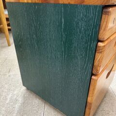 ★リユースのサカイ高崎店★TJ12313  袖机 茶 H57×D45.5×W40.5 クリーニング済みの画像