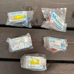 新品•未使用　RODY クリアマスコット　キーリング　5点セットの画像