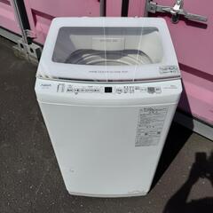 🉐セール🉐Z027★2022年製★アクア　洗濯機　7KG ガラス　インバーター　大型の画像