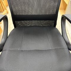 ★リユースのサカイ高崎店★TJ12314  椅子 黒 H83.5×D42×W53 クリーニング済みの画像