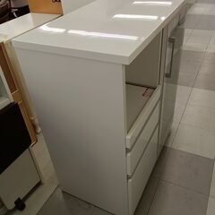 ★リユースのサカイ千葉中央店★期間限定割引有 ニトリ レンジ台  H102×D51×W89 クリーニング済み TC3955の画像