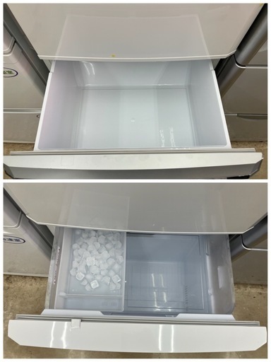 MITSUBISHI 三菱 335L冷蔵庫 2017年 MR-C34A-W No.4582● ※現金、クレジット、スマホ決済対応