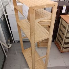 ★リユースのサカイ千葉中央店★期間限定割引有  ウッドラック  H121×D30×W62 クリーニング済み TC3956の画像
