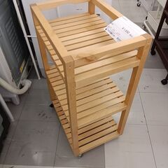 ★リユースのサカイ千葉中央店★期間限定割引有  ウッドラック  H77×D33×W47 クリーニング済み TC3957の画像