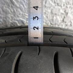 トヨタパッソ　純正アルミタイヤセットの画像