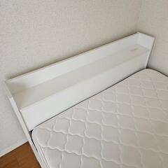 セミダブルベッド(マット付き)の画像