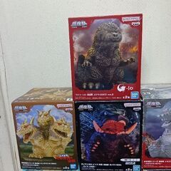 東宝怪獣シリーズ　鎮座獸　7体セットの画像