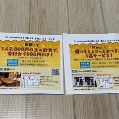 福島市内　飲食店　居酒屋　ビアガーデン　クーポン　割引クーポン券　13枚　有効期間9/24まで　※説明必読※の画像