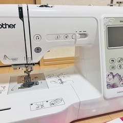 brother ＳＥ600 刺繍ミシン 本体と付属品　新品未使用の画像