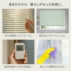 ホワイト/ブラインドの画像