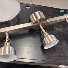 IKEA ステンレス照明2点セット  Ranarp + VIRRMO ライト 💡【電球付き / オシャレで実用的】の画像