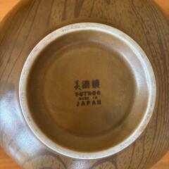 美濃焼 特撰 創作 陶器 木目調 多用碗 丼 麺類 和食器 4個セットの画像