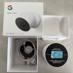 【未使用品】箱開封のみGoogleNestCam (屋内屋外対応 )の画像