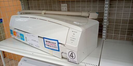 ★リユースのサカイ高崎店★TJ12317 Panasonic ルームエアコン CS-EX409C2-W 4.0kw 19年製 室内機分解洗浄済み