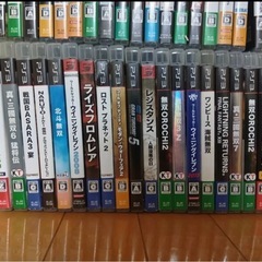 PS3本体CECH-4000B ホワイト 250GB torneと ソフト50本程付属の画像