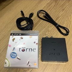 PS3本体CECH-4000B ホワイト 250GB torneと ソフト50本程付属の画像