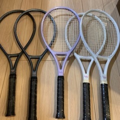 ソフトテニス　ラケット　5本　新品　軟式の画像