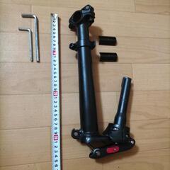 #自転車#ライザーステム#折り畳みステム#ミニベロ#小径車#新品未使用の画像