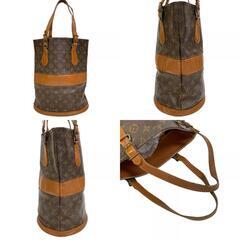 ルイヴィトン LOUIS VUITTON ショルダーバッグ モノグラム バケットPM USA限定 T42238 ブラウンの画像