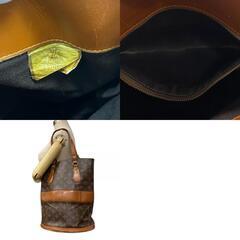 ルイヴィトン LOUIS VUITTON ショルダーバッグ モノグラム バケットPM USA限定 T42238 ブラウンの画像
