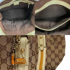 グッチ GUCCI トートバッグ シェリー 139261 ブラウンの画像