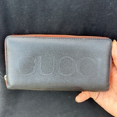 GUCCI レザー長財布の画像