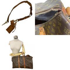 ルイヴィトン LOUIS VUITTON ボストンバッグ モノグラム キーポルバンドリエール50 M41416 ブラウンの画像